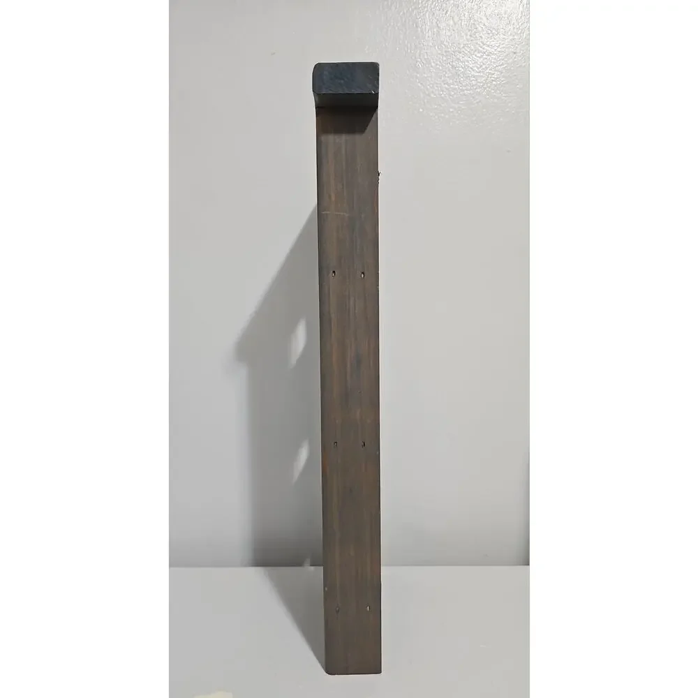 Wooden Trinket Ladder Display Shelf Farmhouse Country Cottagecore Wall Hanging